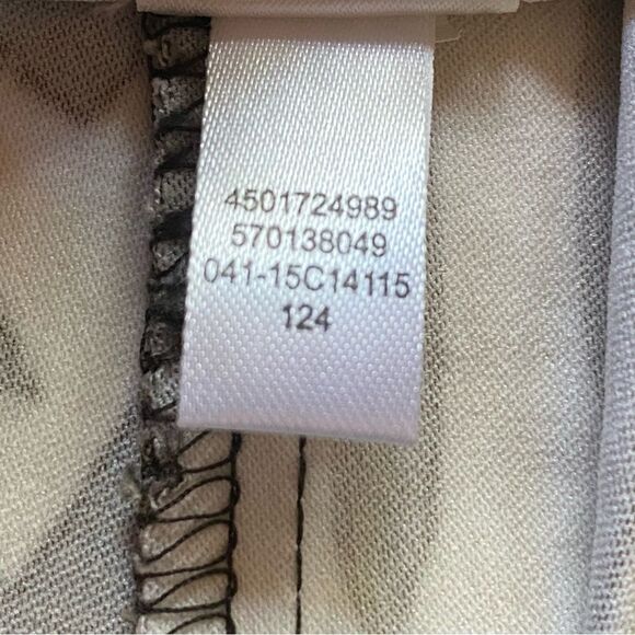 Chico's So Slimming Zebra Print Crop Pants Size 0.5 - Picture 5 of 12